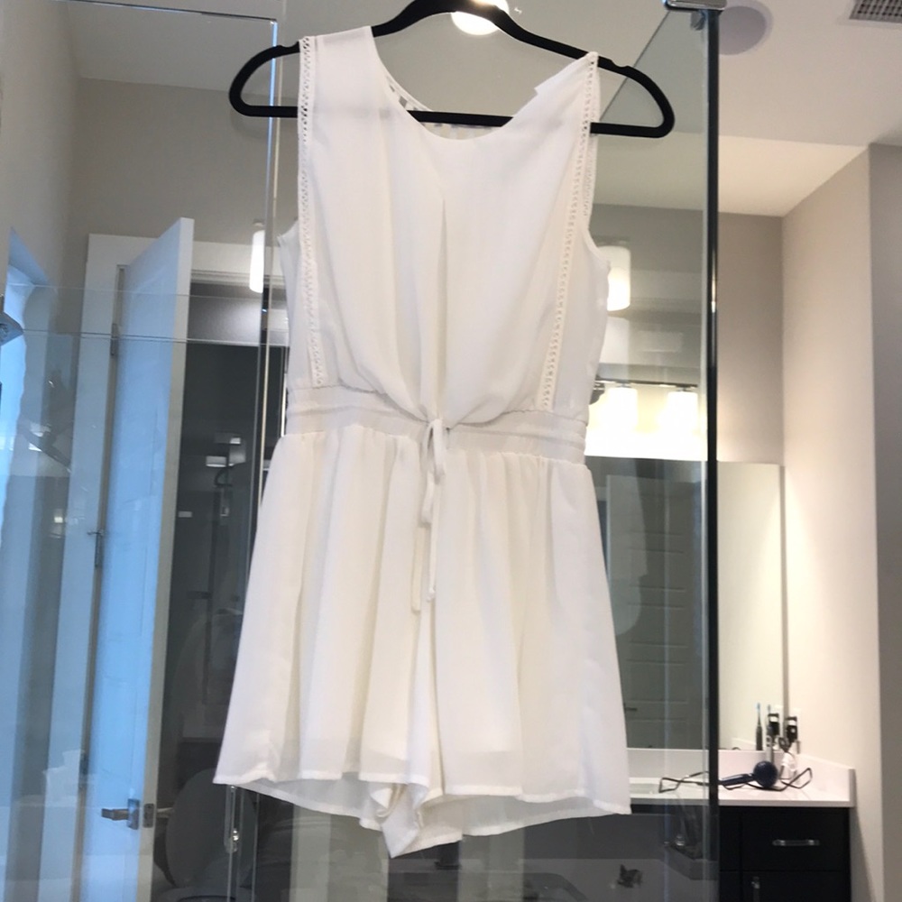 White Romper